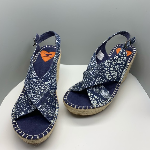 Rocket Dog Shoes - Rocket Dog Espadrille Wedge Sandal women’s Sz 9.5